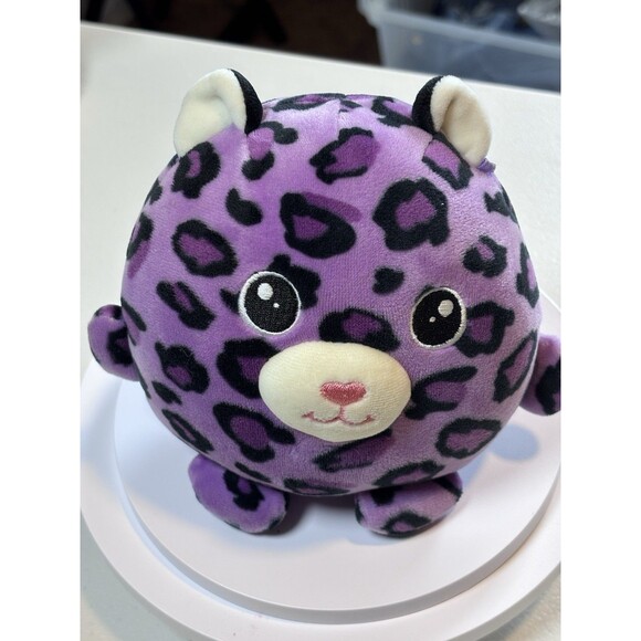 Spark Create Imagine Jaguar Leopard Plush Round Stuffed Animal Toy 2021 - Picture 2 of 9